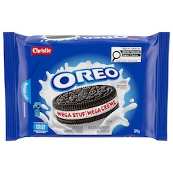 Christie Oreo Mega Stuff Biscuits 374 g, 1,47 $/100g