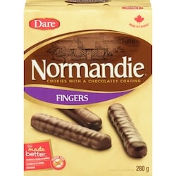Dare Normandie Chocolate Fingers Cookies 280 g, $1.43/100g