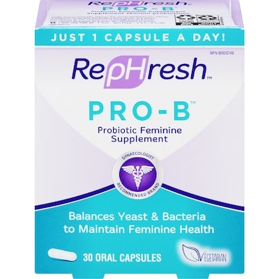 Rephresh Pro-B Probiotic Feminine Supplement 30 ea, $1.37/1ea