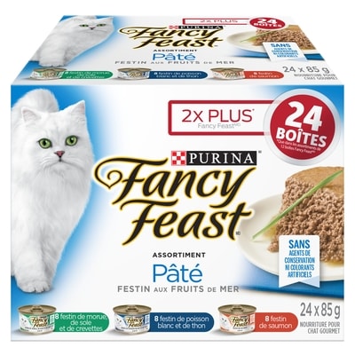 Purina Fancy Feast pâté nourriture humide pour chats 2.04 kg, 1,08 $/100g