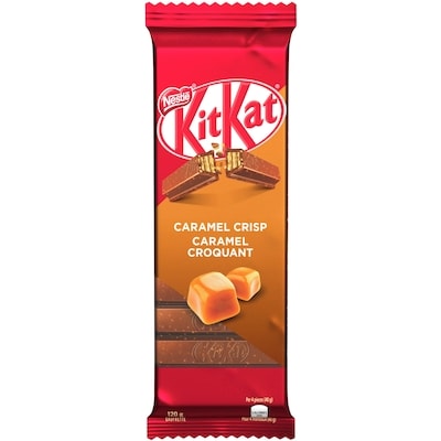Nestlé KitKat Caramel Crisp Wafer Bar 120 g, $2.74/100g