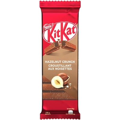 Nestlé KitKat Hazelnut Crunch Wafer Bar 120 g, $2.74/100g