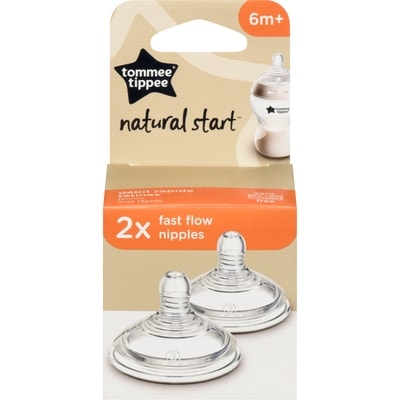 Tommee Tippee CTN Fast Flow Nipples 2 ea, $4.25/1ea