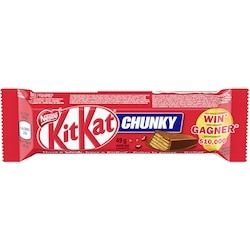 Nestlé Kitkat Chunky Milk     24x49.0 g, $2.85/100g