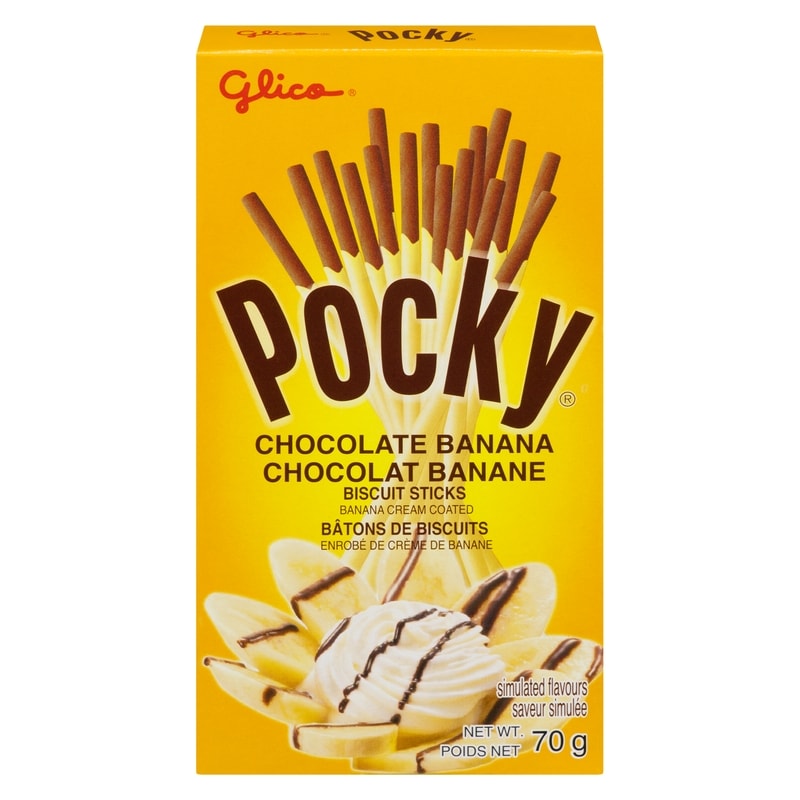 Pocky Chocolate Banana Biscuit Sticks