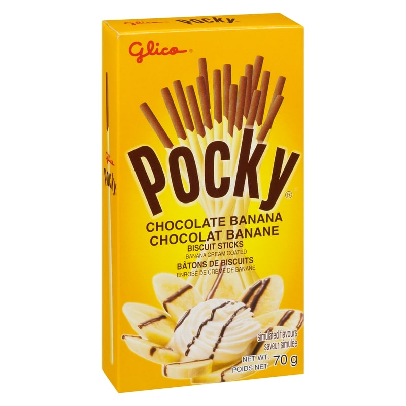 Pocky Chocolate Banana Biscuit Sticks