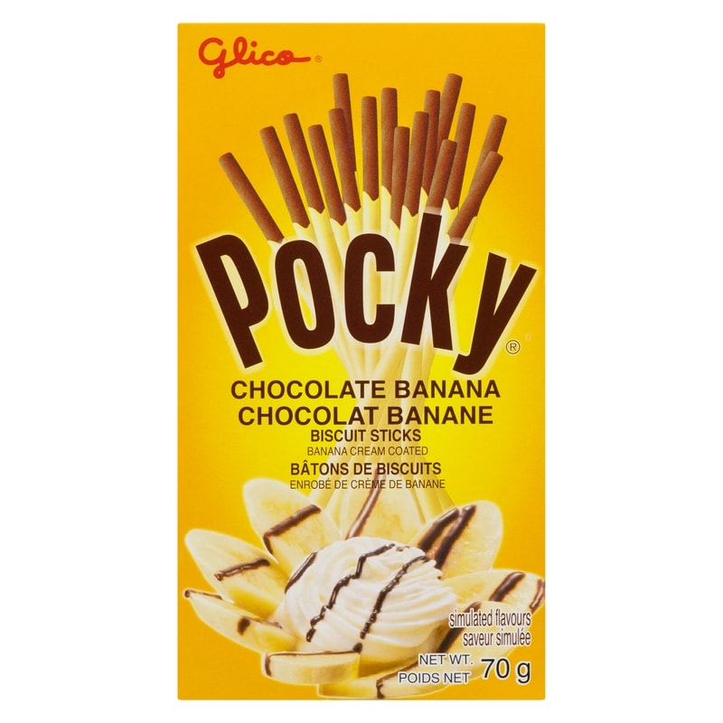 Pocky Chocolate Banana Biscuit Sticks