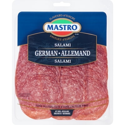 Mastro German Salami 150 g, $3.99/100g