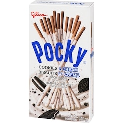 Glico Pocky Cookies & Cream Biscuit Sticks - 70 g | Real Canadian
