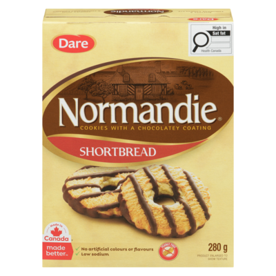 Dare Normandie Shortbread Cookies 280 g, $0.89/100g