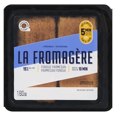 null Parmesan Fondue The Original 15% M.F. 180 g, $2.50/100g
