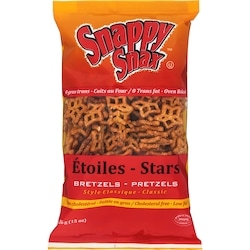 Snappy Snax Étoiles Bretzels casher 426 g, 0,59 $/100g