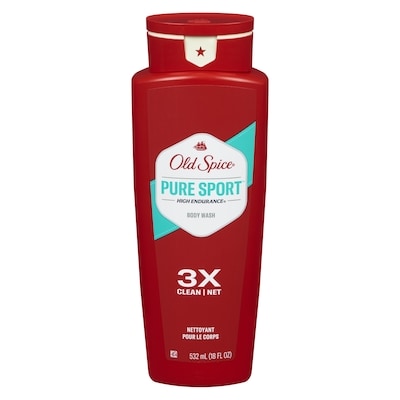 Old Spice High Endurance Pure Sport Scent Body Wash for Men 532 ml, $1.69/100ml