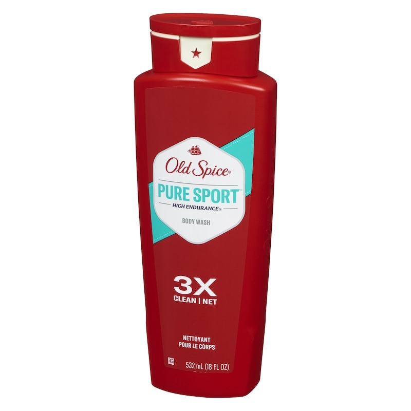 High Endurance Pure Sport Scent Body Wash for Men