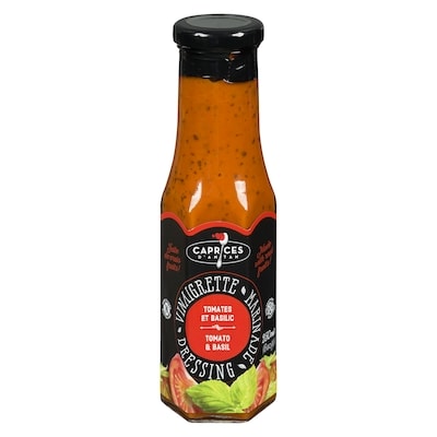 Les Caprices D'Antan Vinaigrette Marinade Dressing Tomato & Basil 250 ml, $2.00/100ml