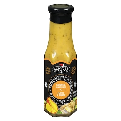 Les Caprices D'Antan Vinaigrette Marinade Dressing Mango & Ginger 250 ml, $2.00/100ml