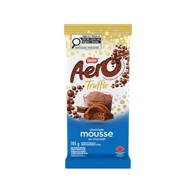 Aero Aero Barre De Chocolat Au Lait Truffle Mousse Au Chocolat 105 g, 2,62 $/100g