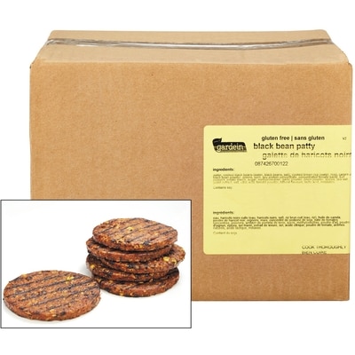 Gardein Gard Galette Haricots Noirs 5.71 kg, 1,84 $/100g