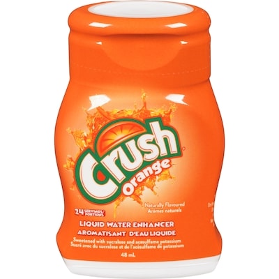 Crush Liquid Water Enhancer Orange 48 ml, $7.90/100ml