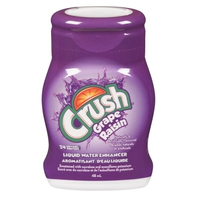 Crush Liquid Water Enhancer Grape 48 ml, $10.42/100ml