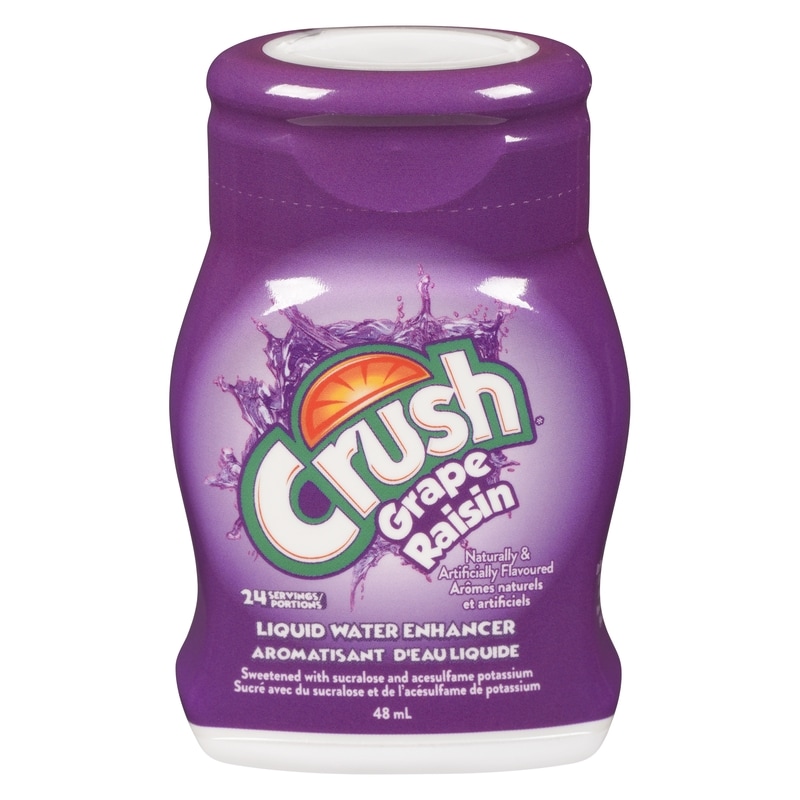 Crush Liquid Water Enhancer Grape - 48 ml | Atlantic Superstore