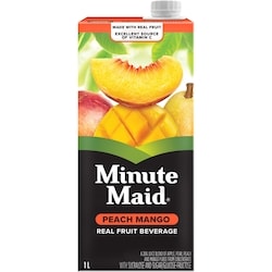Minute Maid Peach Mango Juice 1 l, $0.33/100ml