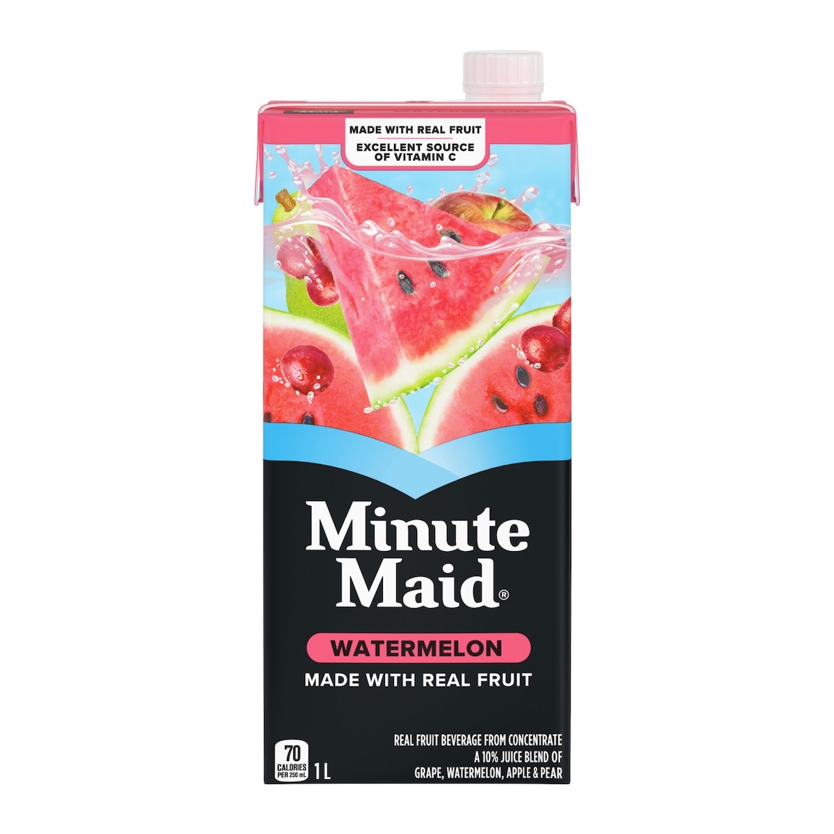 Minute Maid Watermelon Carton 1 l, $0.33/100ml