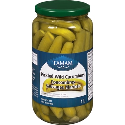 Tamam Concombres Sauvages Marinés 1 kg, 0,50 $/100g
