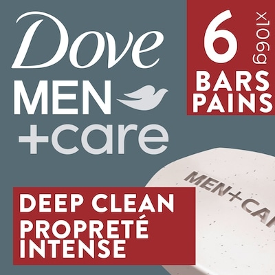 Dove Hand & Body & Face & Exfoliation Bar Soap with ¼ moisturizing cream 637 g, $2.09/100g