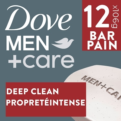 Dove Hand & Body + Face + Exfoliation Bar Soap Deep Clean 1274 g, $1.26/100g
