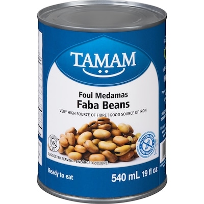 Tamam Faba Beans Foul Medamas 540 ml, $0.31/100ml