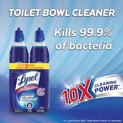 Lysol Bathroom cleaning- Toilet Bowl Cleaner, Power - 2x710.0 ml