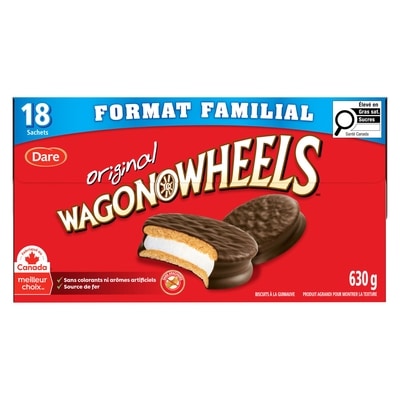 Dare Biscuits Wagon Wheels Original 630 g, 1,11 $/100g