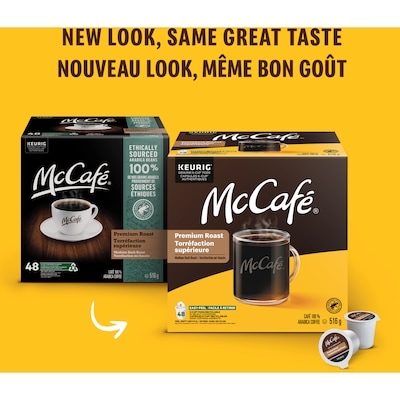 McCafe Premium Medium Dark Roast, Whole Bean Coffee 900 g, $4.00/100g