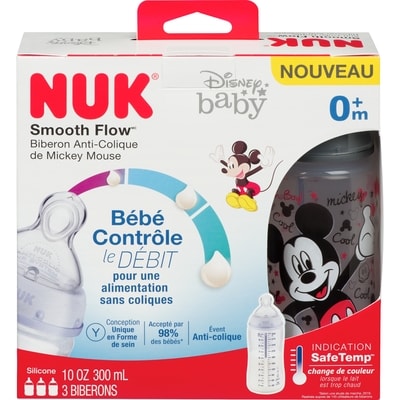 NUK Nuk Biberon Ortho Debit Regul 3 ea, 6,66 $/1ch