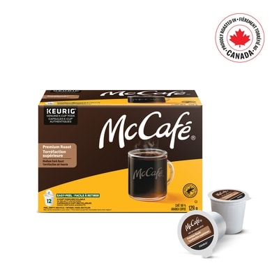 McCafé Capsules K-Cup de café de qualité supérieure, torréfaction mi-foncée, 12 unités 12 ea, 1,42 $/1ch