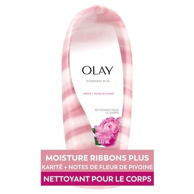 Olay Olay Body Wash Peony Blossom 532 ml, 2,07 $/100ml