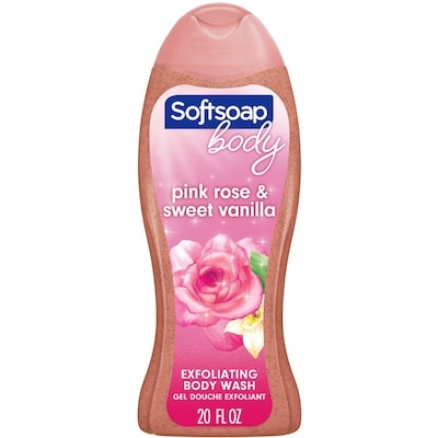 Softsoap Moisturizing Body Wash, Pink Rose & Sweet Vanilla 591 ml, $1.13/100ml