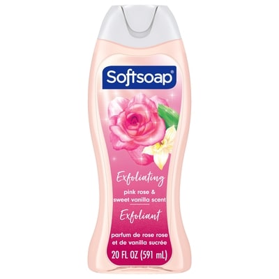 Softsoap Moisturizing Body Wash, Pink Rose & Sweet Vanilla 591 ml, $0.85/100ml