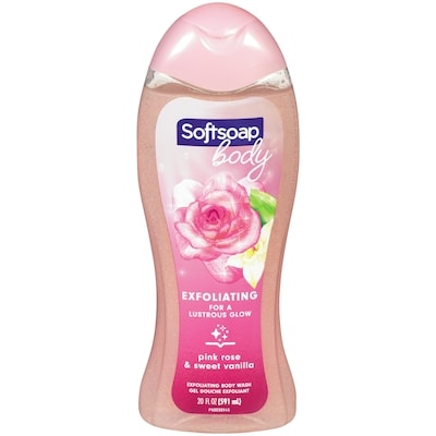 Softsoap Gel douche hydratant rose et vanille douce 591 ml, 1,01 $/100ml