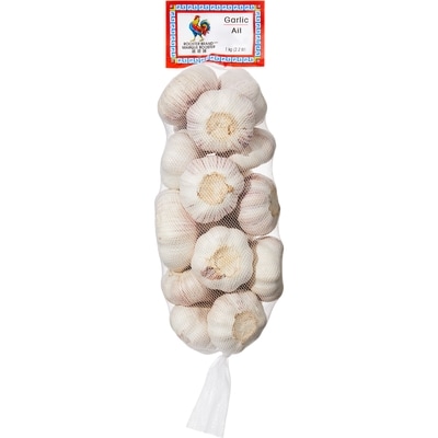 null Bulbes d’ail 1 kg, 0,75 $/100g