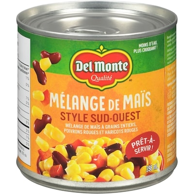 Del Monte Mélange de maïs à la mode du Sud-Ouest 398 ml, 0,88 $/100ml