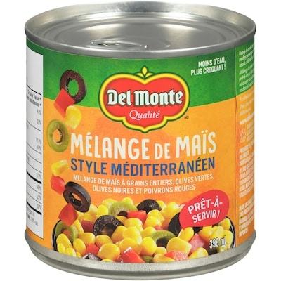 Del Monte Mélange de maïs à la méditerranéenne 398 ml, 0,83 $/100ml