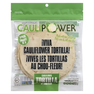 Caulipower Cauliflower Tortilla 200 g, $6.50/100g