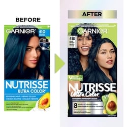 Garnier Nutrisse Ultra Color, Permanent Hair Dye, Dark Indigo - 1