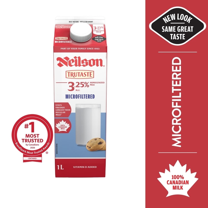 食器 MiLk Neilson 3.25% Microfiltered Milk - 1 l | Real Canadian Superstore