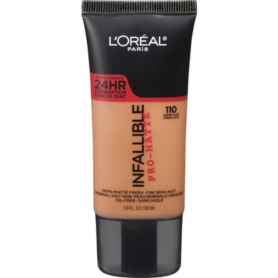 L'Oreal Paris Matte Foundation 30 ml, $60.00/100ml