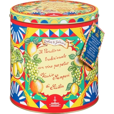 Fiasconaro Dolce & Gabbana Traditional Panettone With Sicilian Vecchio Samperi Perpetual Wine 1 kg, $7.00/100g