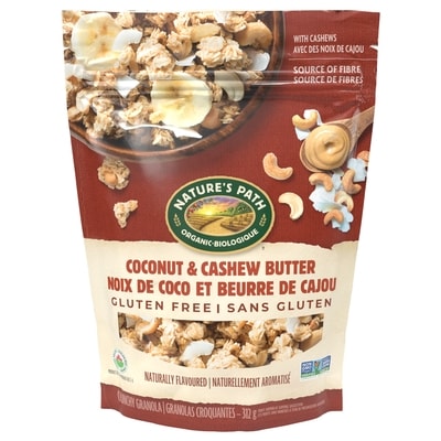 Nature's Path Organic Coconut & Cashew Butter Granola 312 g, $2.40/100g