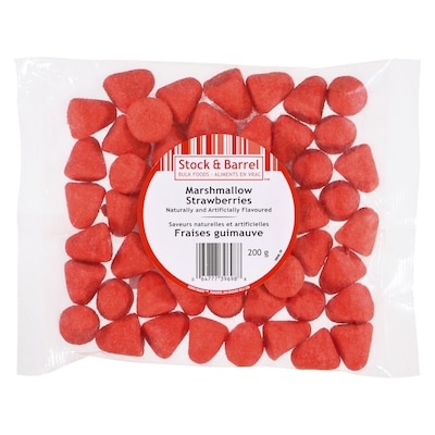 Reddi Bulk Strawberry Marshmallows 200 g, $1.50/100g